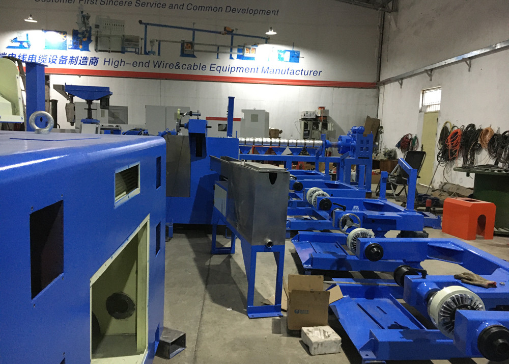 Coper Double Twisting Machine Stranding Bunching Machinery For Multi-Strand Cored Wire Cable