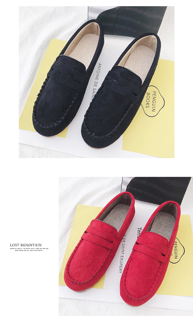 Soft Bottom Beef Tendon Breathable New Casual Fashion Flat Shoe For Woman