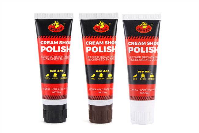 Smooth Cream Black Tube Shoe Polish Nourishes Smooth Leathers Includes A Sponge Applicator OEM