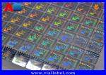 Tamper Evident QR Code Serial Number 3D Holographic Stickers hologram security