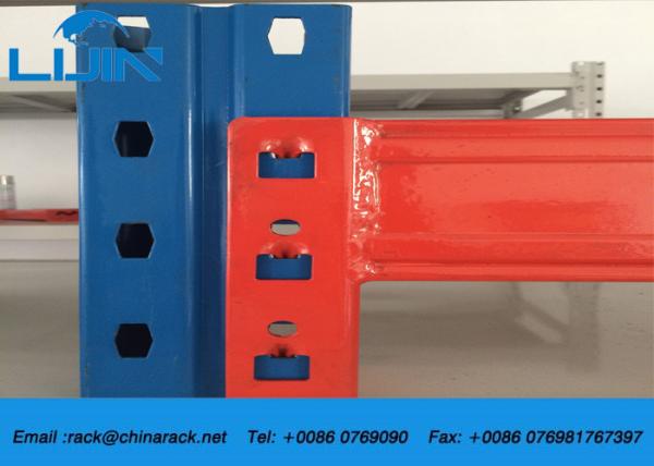 Square Hole Heavy Duty Storage Racks 800 - 6000kg /Beam Level Loading