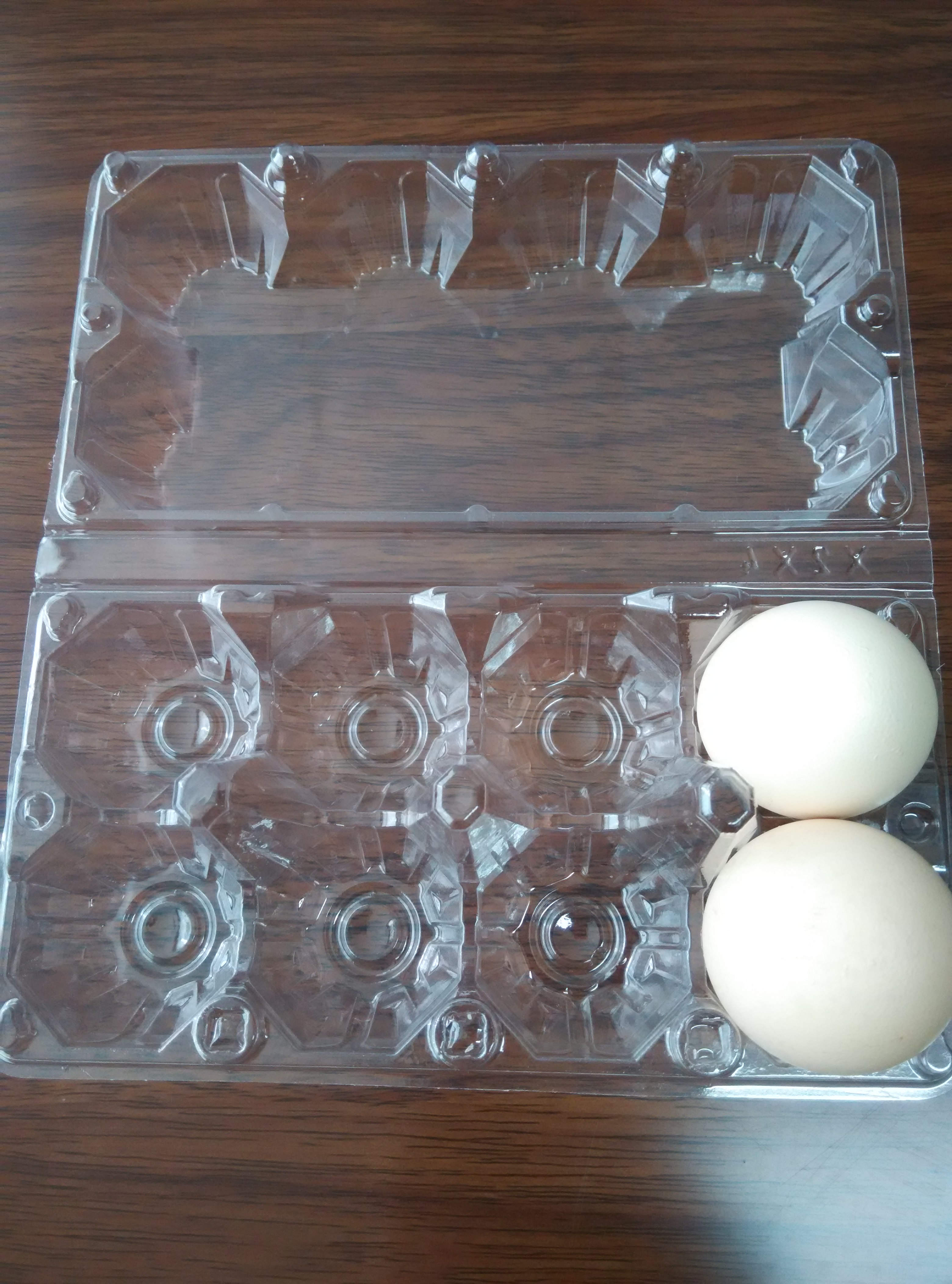 factory supply directly egg trays 6 holes 12 holes 15 holes PVC