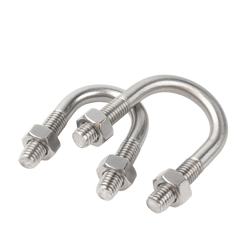 U Pipe Shaped Clamp Bolt With Hex Nut Washer Grade 4.8/8.8/10.9/12.9