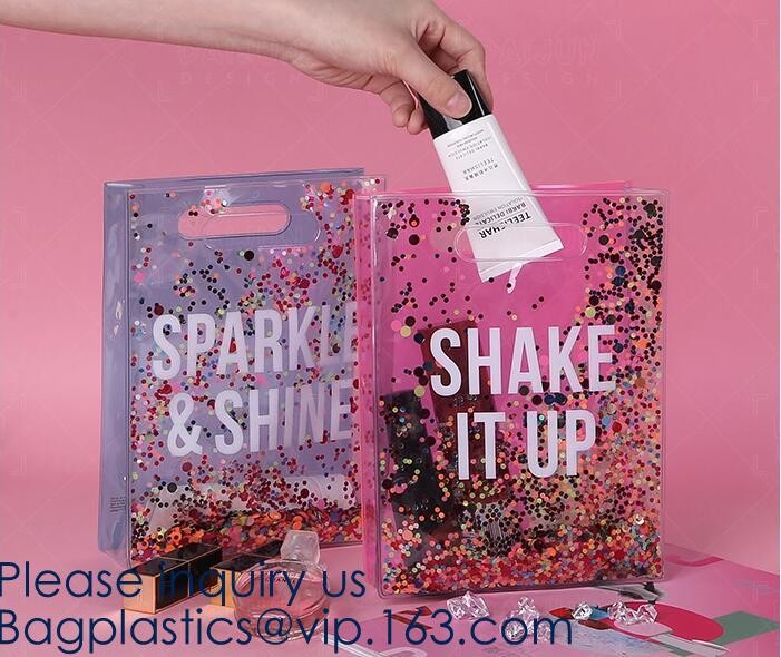 Stadium Approved Environmentally New Clear Tote PVC Shoulder Transparent Shopping Bag,Recycled Clear Pvc Shopping Tote B