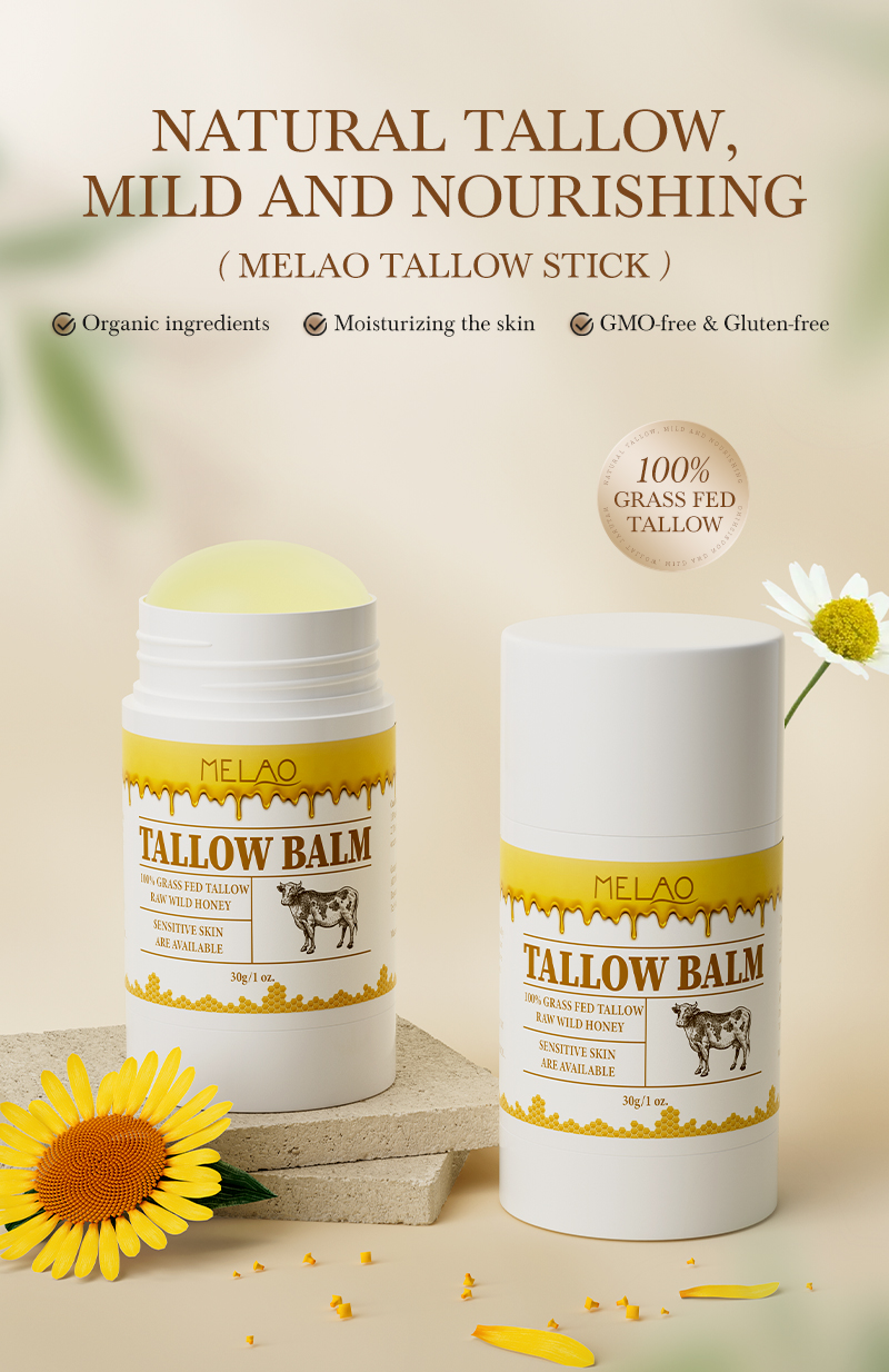 Natural Facial Private Label Body Lotions Vitamins Face Care Cosmetic Korean Skin Care Products Makeup Peptide Beef Tallow Stick