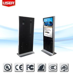 Interactive Stand Alone Touch Screen Kiosk Flexible Viewing Angle