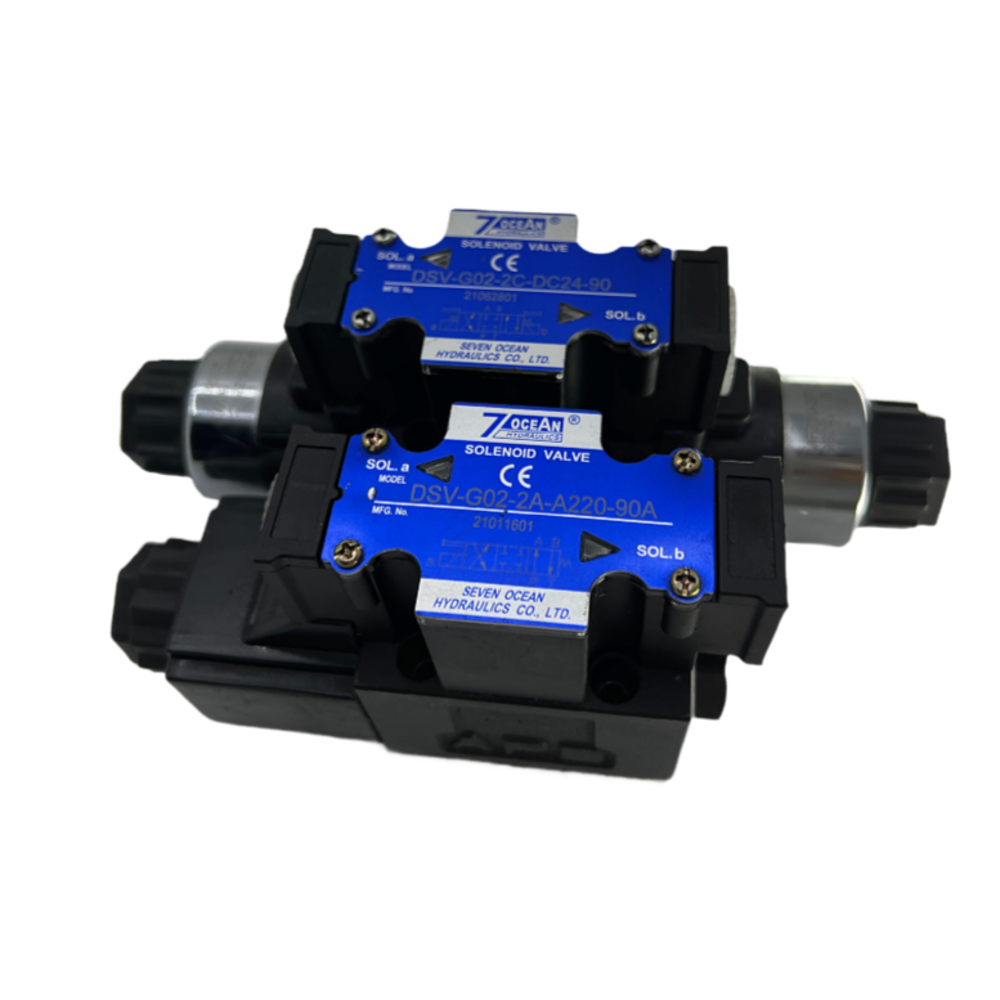 DSD-G02-6C-DC24 Automation Solenoid Valve DC24V Directional Control Valve 7Ocean