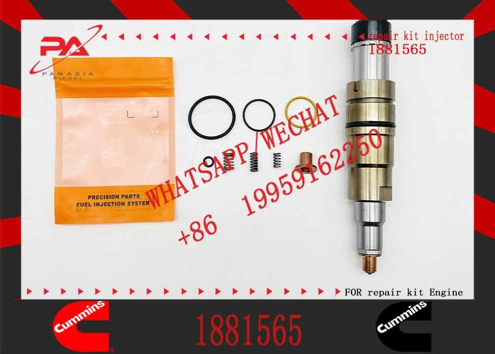 Common rail injector 1881565 for diesel fuel engine DC13 1933613 2058444 2419679 2057401 for Scania-XPI engine