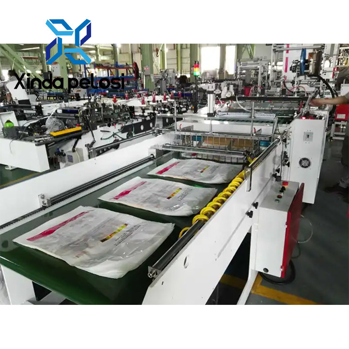 Adhesive Tape Side DHL Courier Bag Making Machine 260pcs/Min PLC Control