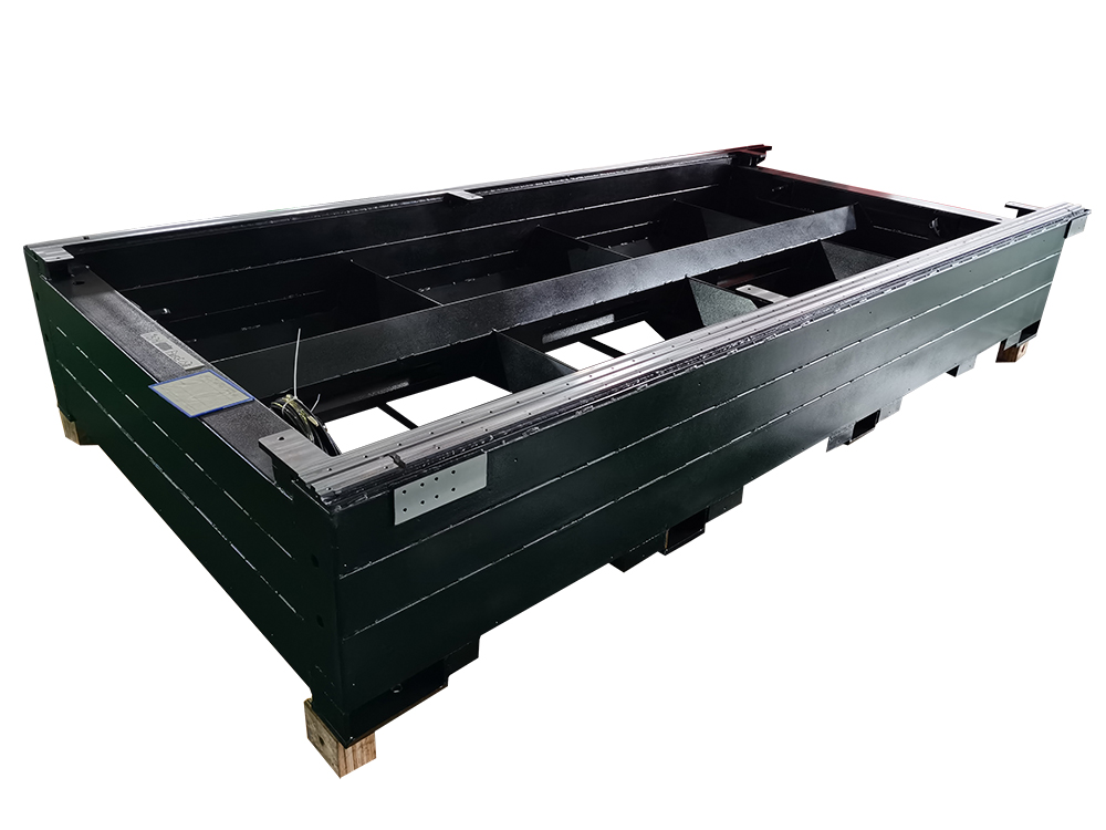 Aluminum CNC Fiber Laser Cutting Machine 10mm Metal Shape IPG Raycus