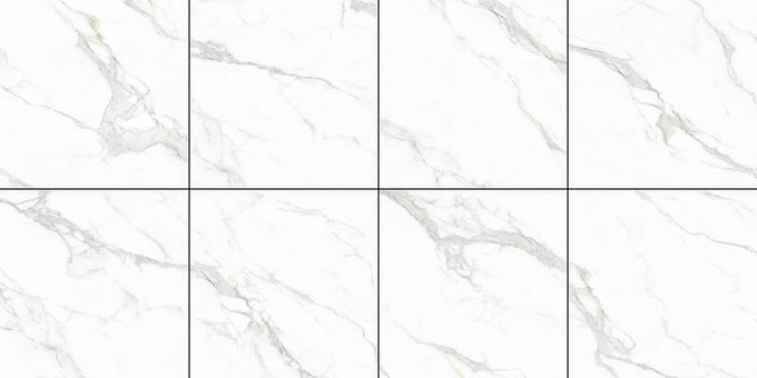 Backgroud Decorative Outdoor Wall Polished Glazed Porcelain Tile 1200x1200x9mm For Dining Room