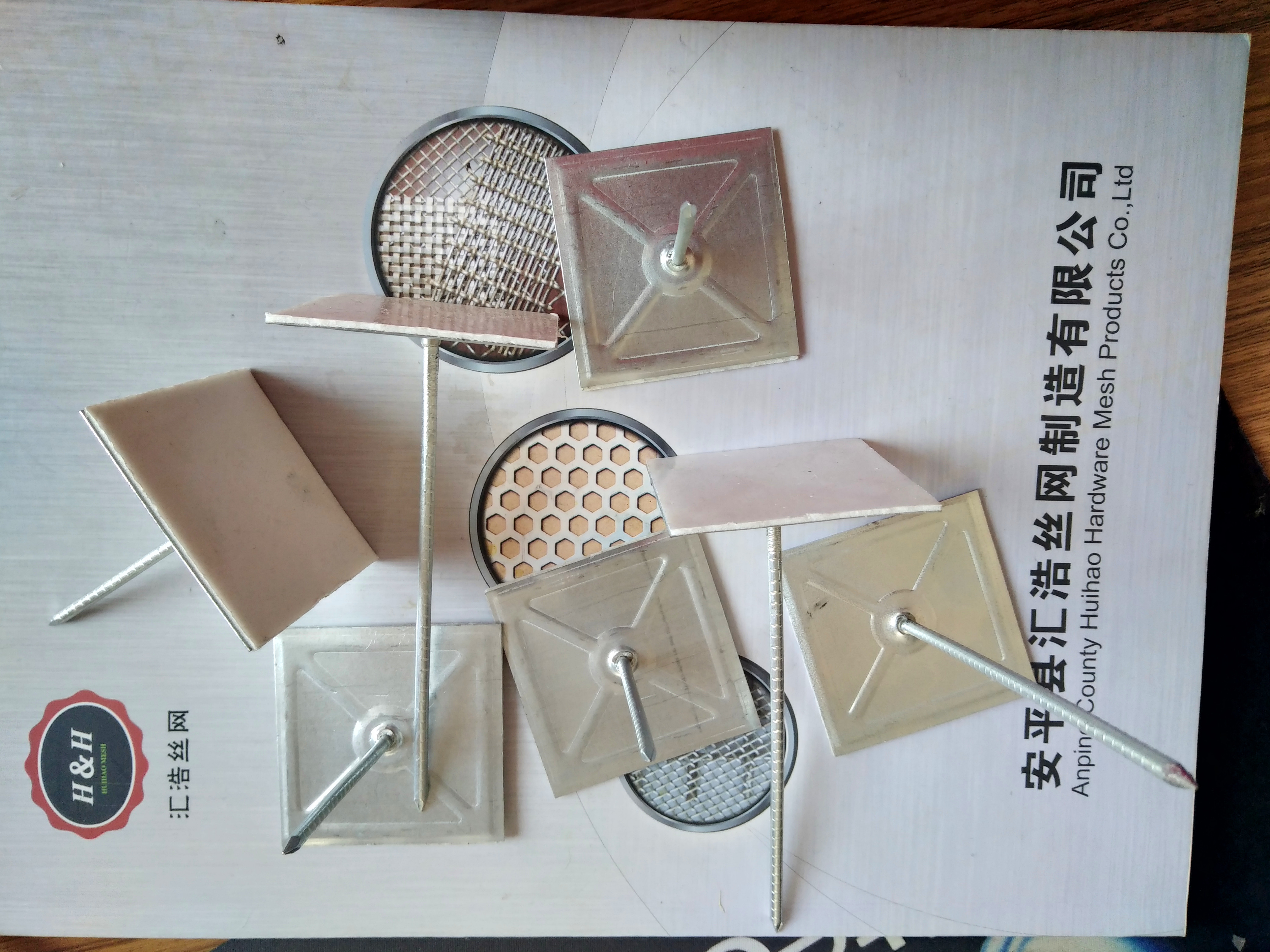 HVAC System Self Adhesive Insulation Hangers With Speed Clips