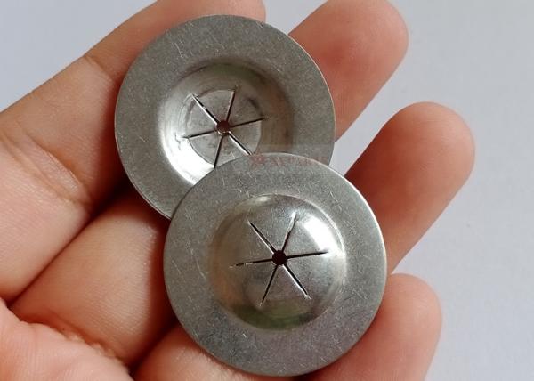 Round Flat Self Locking Washers 25mm In Conjunction With Stainless Steel Lacing