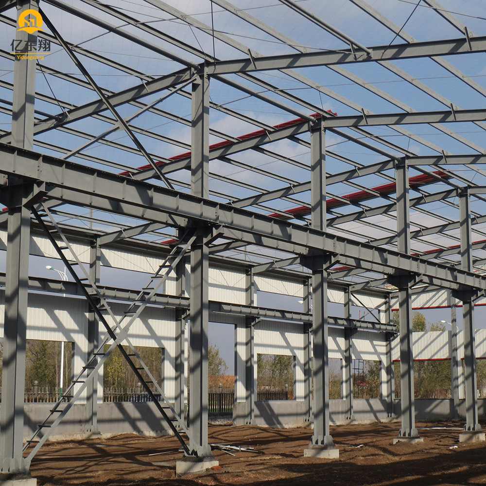 Modular Steel Structure Building Prefabricated With Cutting Processing Service