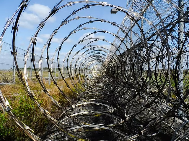 Wholesale BTO-10 Razor Barbed Wire High Tensile Rolls For Secure Enclosures Wire Fence Panel