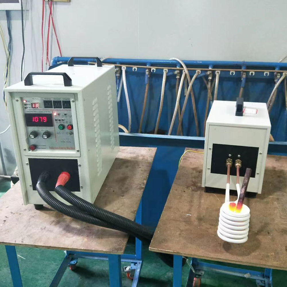 3KG 25KW Iron Induction Furnace Induction Heater For Melting Gold