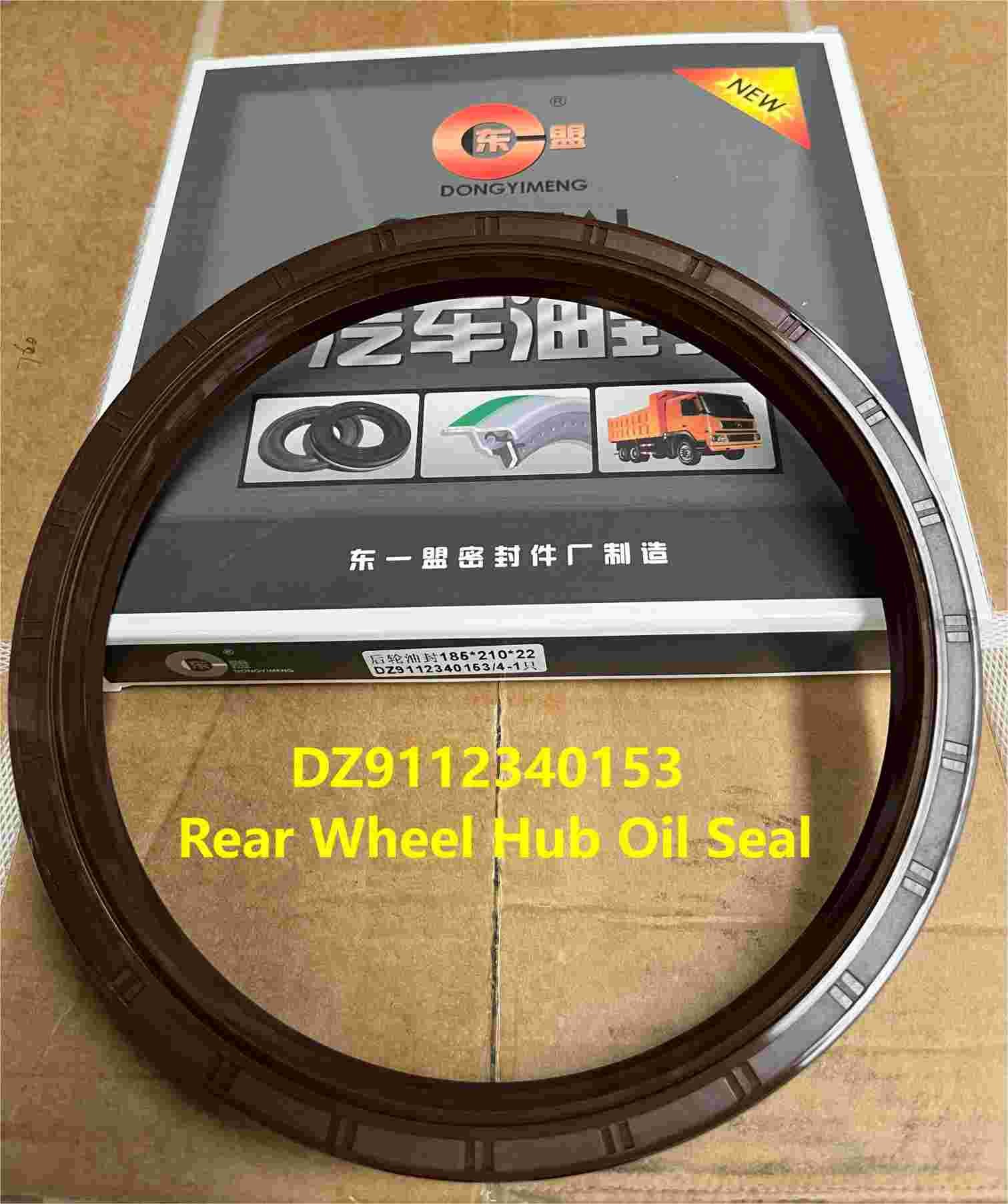 Hub Oil Seal DZ9112340153 Shacman Truck Parts 185*210*22 Rear Wheel Hub Oil Seal