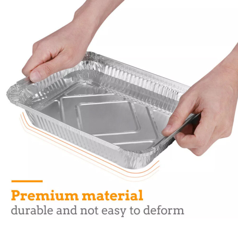 Aluminum Foil Pans 21x13 Full Size Steam Pans Aluminium Foil Platters