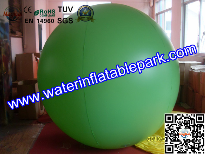 Durable PVC Inflatable Advertising Helium Balloon , OEM Inflatable Balloon For Exhibition