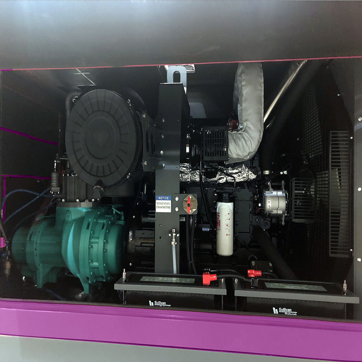 240kw Diesel Air Compressor Machine Rotary Screw Air Compressor