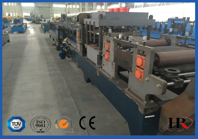 Punching / Cutting Cold Roll Forming Machine With Surface-treated Roller