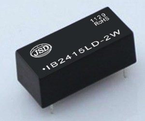 FIXED INPUT, ISOLATED & REGULATED SINGLE OUTPUT DC-DC CONVERTER