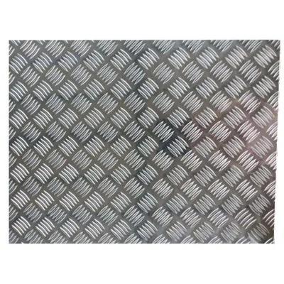 Checkered Stainless Steel Sheet 0.7 Mm 0.5mm 0.4mm Diamond Pattern 410 409 Ss