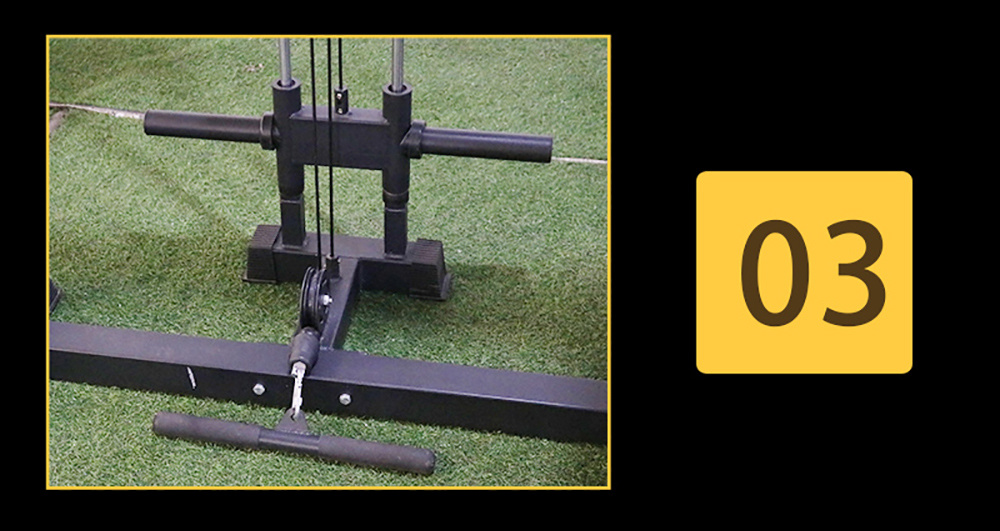 Commercial Gym Fitness Equipment and Home Strength Machine Wallmount Squat Rack