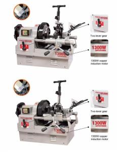  Automatic 3 Inch Portable Electric Pipe Threader Custom 1300W Manufactures