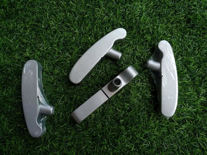 blade golf putter , L golf putter ,silver golf putter , complete golf putter head