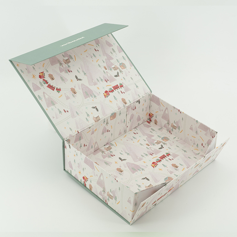 Paperboard Custom Design Collapsible Folding Magnetic Gift Box for Other Gift Craft
