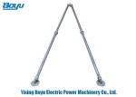 Aluminum Alloy Transmission Line Stringing Tools A - Shape Lattice Gin Pole