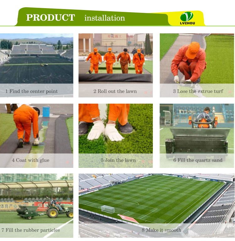 Artificial Lawn Grass For Hotel Other Commercial Buildings Easy Maintenance