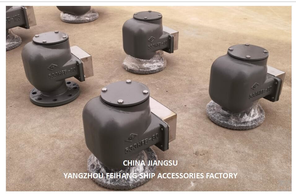 Water Ballast Tanks Air Vent Head Model-533hfb-80a Body Cast Iron And Stainless Steel Floater