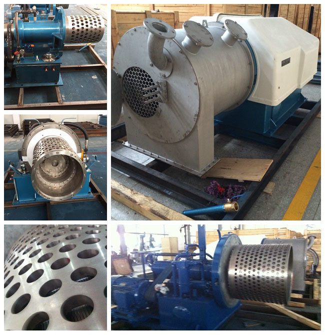 High Efficiency Continuous Salt Pusher Salt Centrifuge 1870*860*650mm