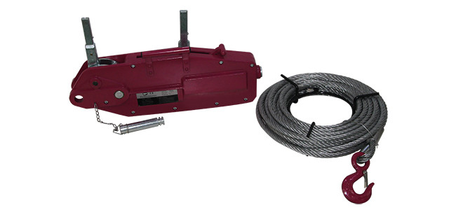 16kN Lifting Tirfor Hand Winch Manual Tirfor Winch 25kN Pulling