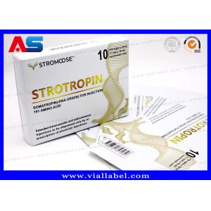  Glossy/Matt Laminated 2ml / 3ml Vial Boxes Injection Glass Bottle for Peptides / Hcg / Somatropin Manufactures