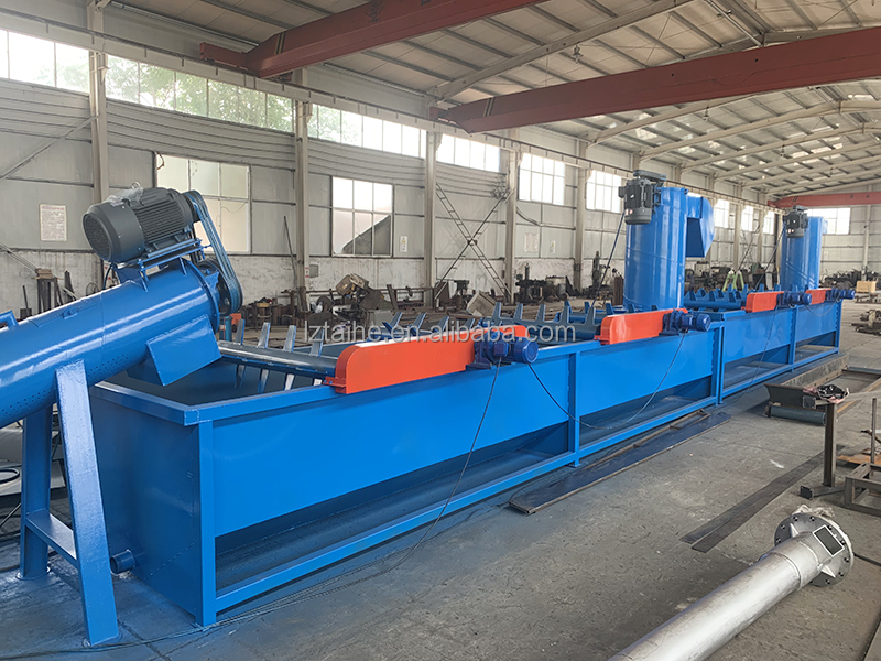 Motor-Driven Waste Plastic Crushing Washing Line Recycling Machine For PP PE Film