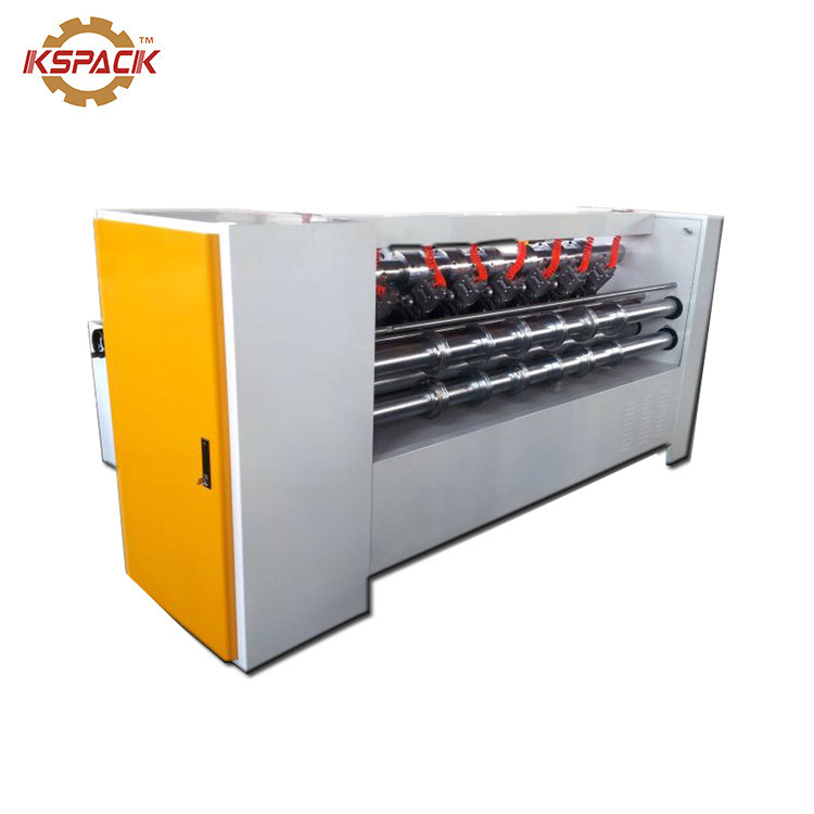 Automatic Thin Blade Slitter Scorer Machine Lead Edge 80-180m/min
