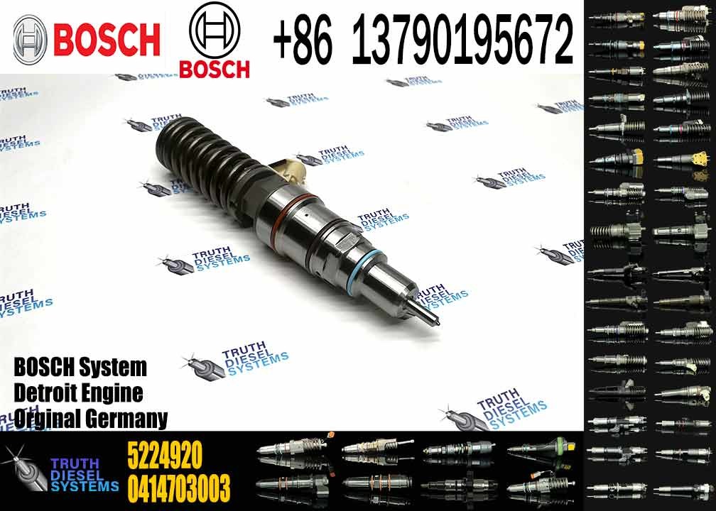 Diesel Common Rail Fuel Injector 0414703002 0414703003 0414703005 5224920 for DETROIT DIESEL SERIES 60