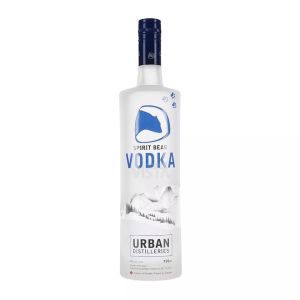 700ml 750ml Classic Vodka Bottle with Frost and Cork Screen Printing in Round