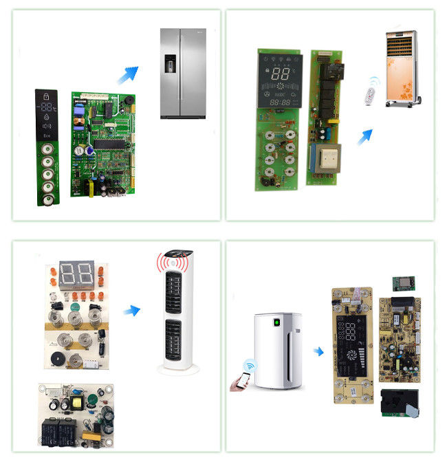 2 Sided SMT THD Through Hole Pcb Assembly Leaded Process