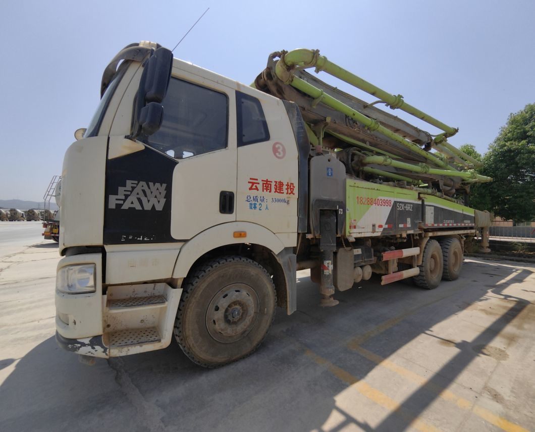 Factory Price! 49m Concrete Pump with Boom Truck Mounted Boom Pump Concrete Boom Pump Truck for Sale!