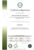 Dongguan Baiao Electronics Technology Co., Ltd. Certifications