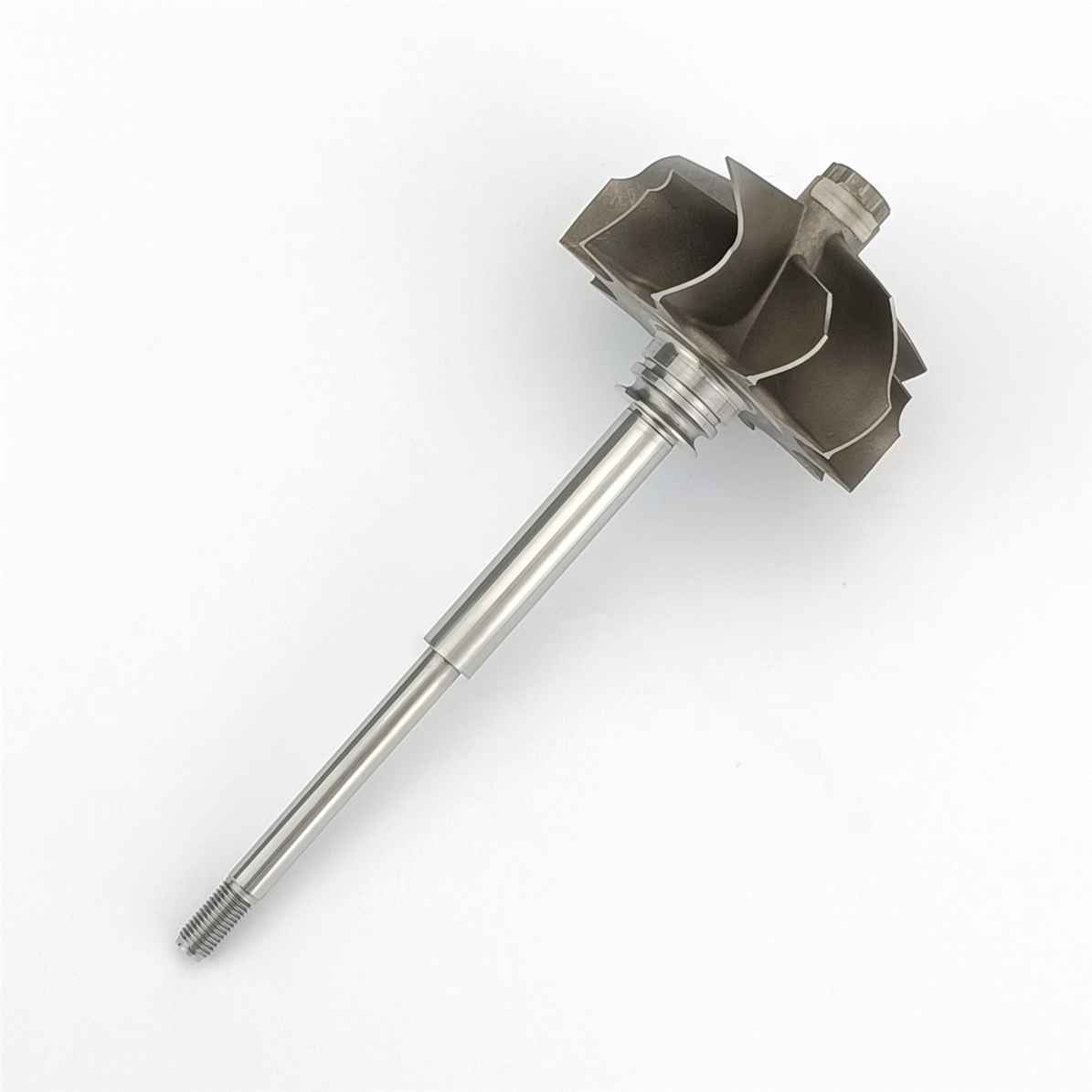 MS-TECH RHF55 OE sizes new casting Turbine Wheel Shaft Ind 56mm Exd 50.95mm Blades5+5 for Turbo Upgrades