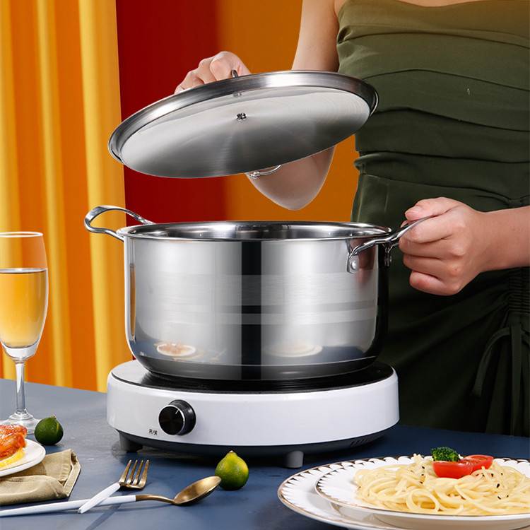 Quality 8 Pieces Stainless Steel 410 Non Stick Pan Cookware Sets Kitchemware Pot