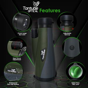 12x60 Monoscope Monocular Telescope Mobile Phone Telescope With Adapter Tripod