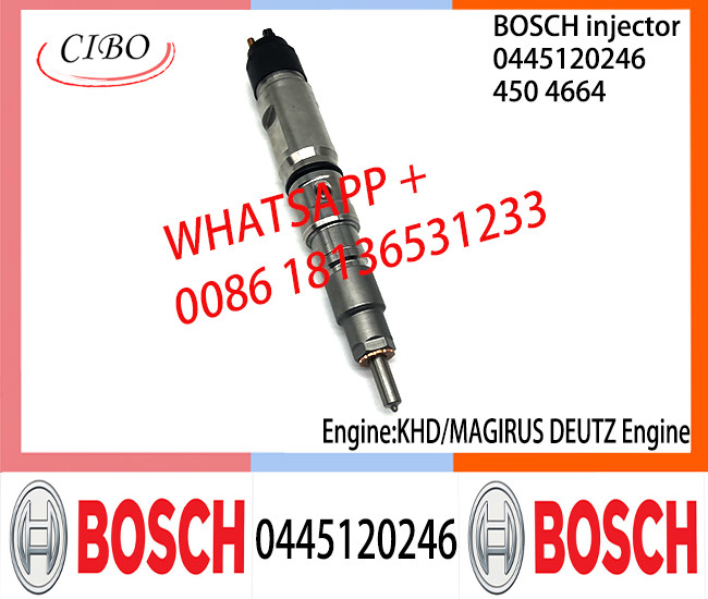 BOSCH 0445120246 T832360008 Neutral Fuel Injector Assembly 0445120246 T832360008 For FOTON/LOVOL