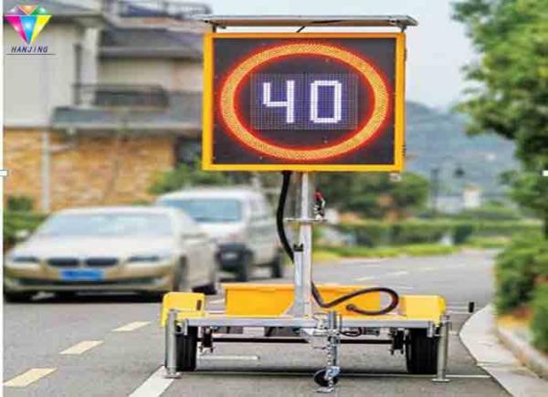 P16mm Outdoor Traffic LED Display Electronic Speed Limit Sign Size Can Be