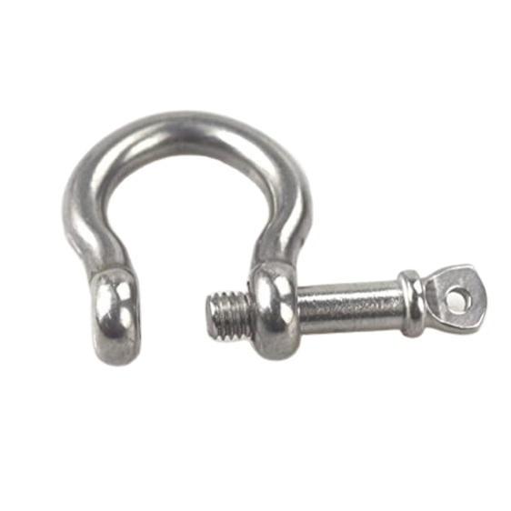 Polished Finish Stainless Steel AISI304/316 Bow Type Shackle for Anchor